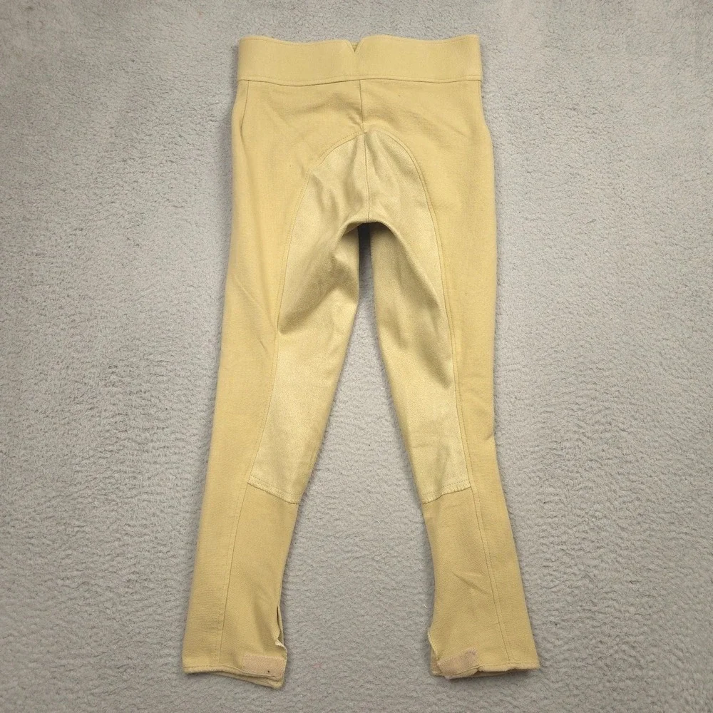 Riding Sport Equestrian Breeches Jodhpurs Beige Sz 28 Regular Ankle Riding Pants